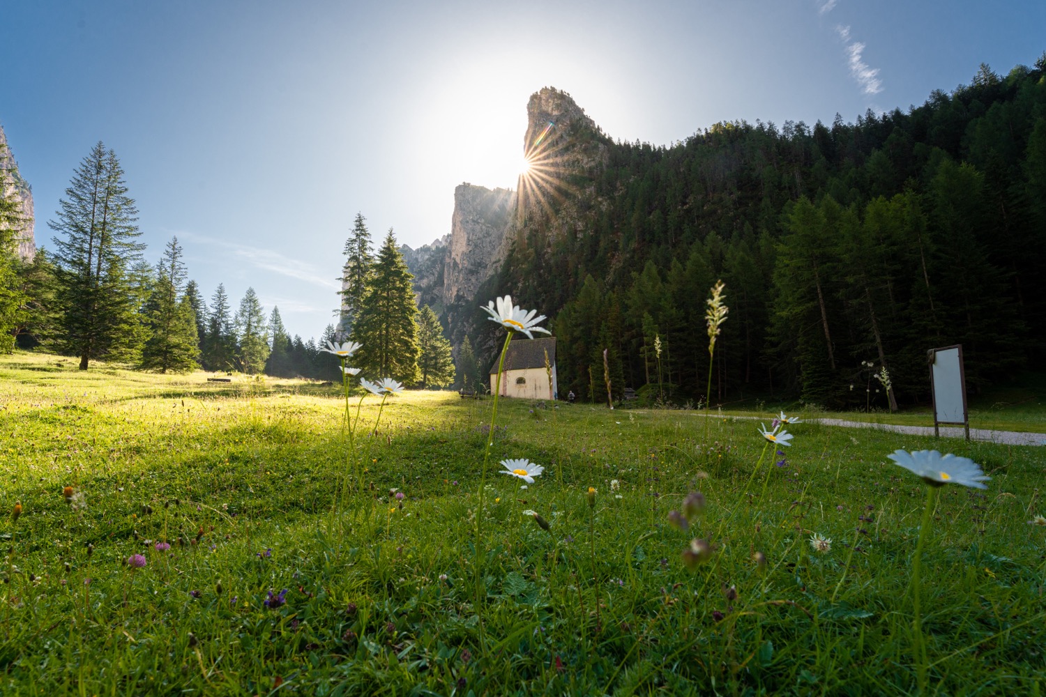 Chapel in Langental valley