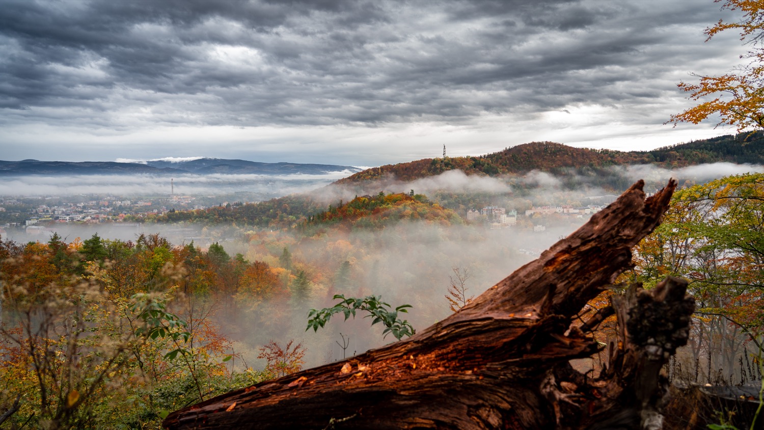 Fog over Karlovy Vary No. 1
