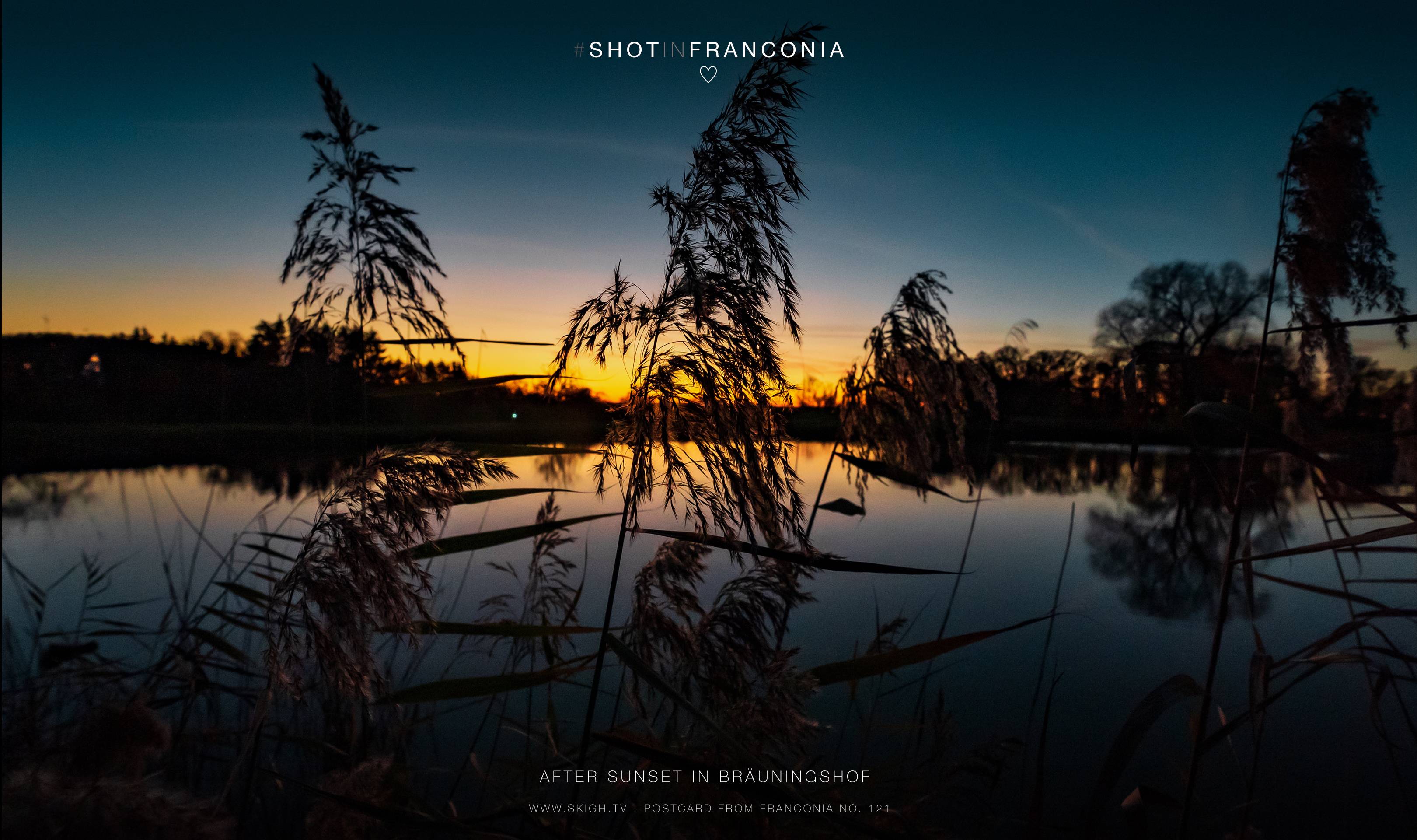After sunset in Bräuningshof | 1/125s * f8 * ISO 4000 * 14mm - 14-24mm F2.8 DG DN | Art 019 - Sony α7 III After sunset in Bräuningshof
