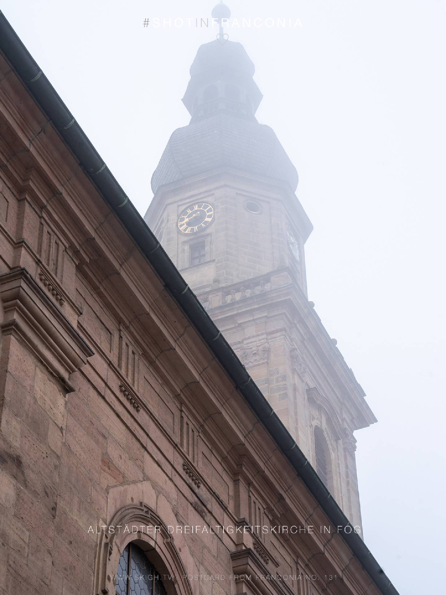 Altstädter Dreifaltigkeitskirche in fog | 1/80s * f11 * ISO 160 * 70mm - FE 70-300mm F4.5-5.6 G OSS - Sony α7R III Altstädter Dreifaltigkeitskirche in fog
