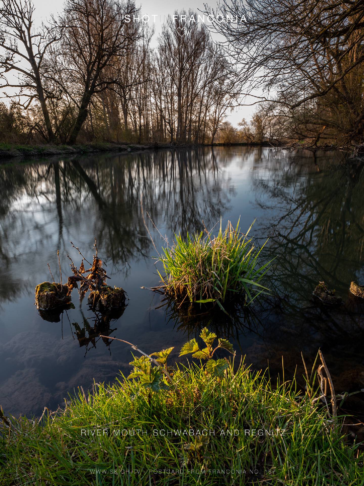 River mouth Schwabach and Regnitz | 4s * f20 * ISO 50 * 17mm - 14-24mm F2.8 DG DN | Art 019 - Sony α7R III River mouth Schwabach and Regnitz