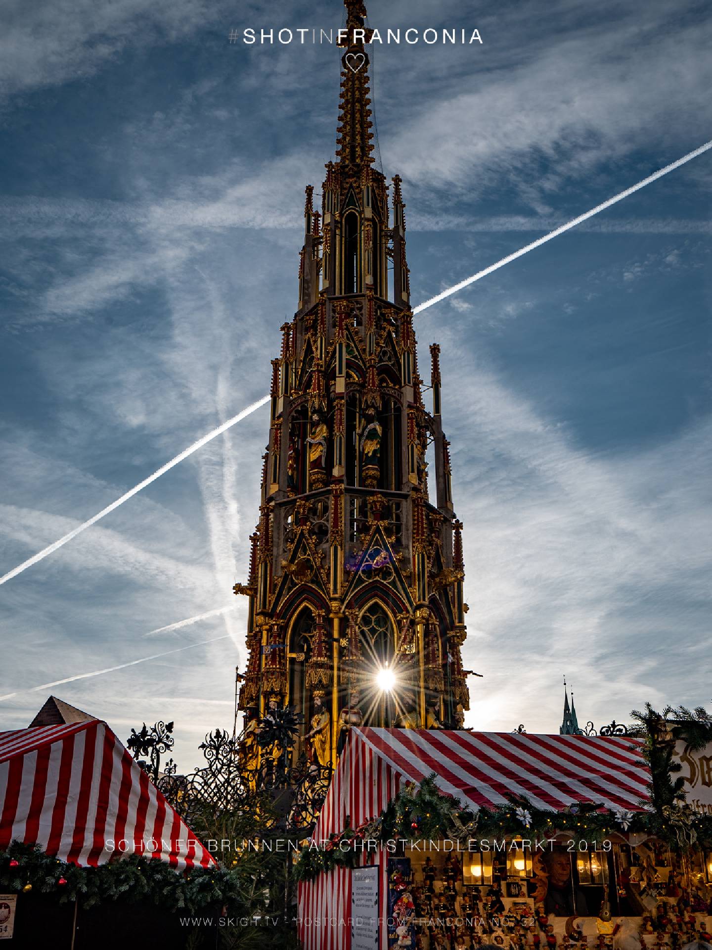 Schöner Brunnen at Christkindlesmarkt 2019 | 1/125s * f13 * ISO 100 * 25mm - FE 16-35mm F4 ZA OSS - Sony α7 III Schöner Brunnen at Christkindlesmarkt 2019