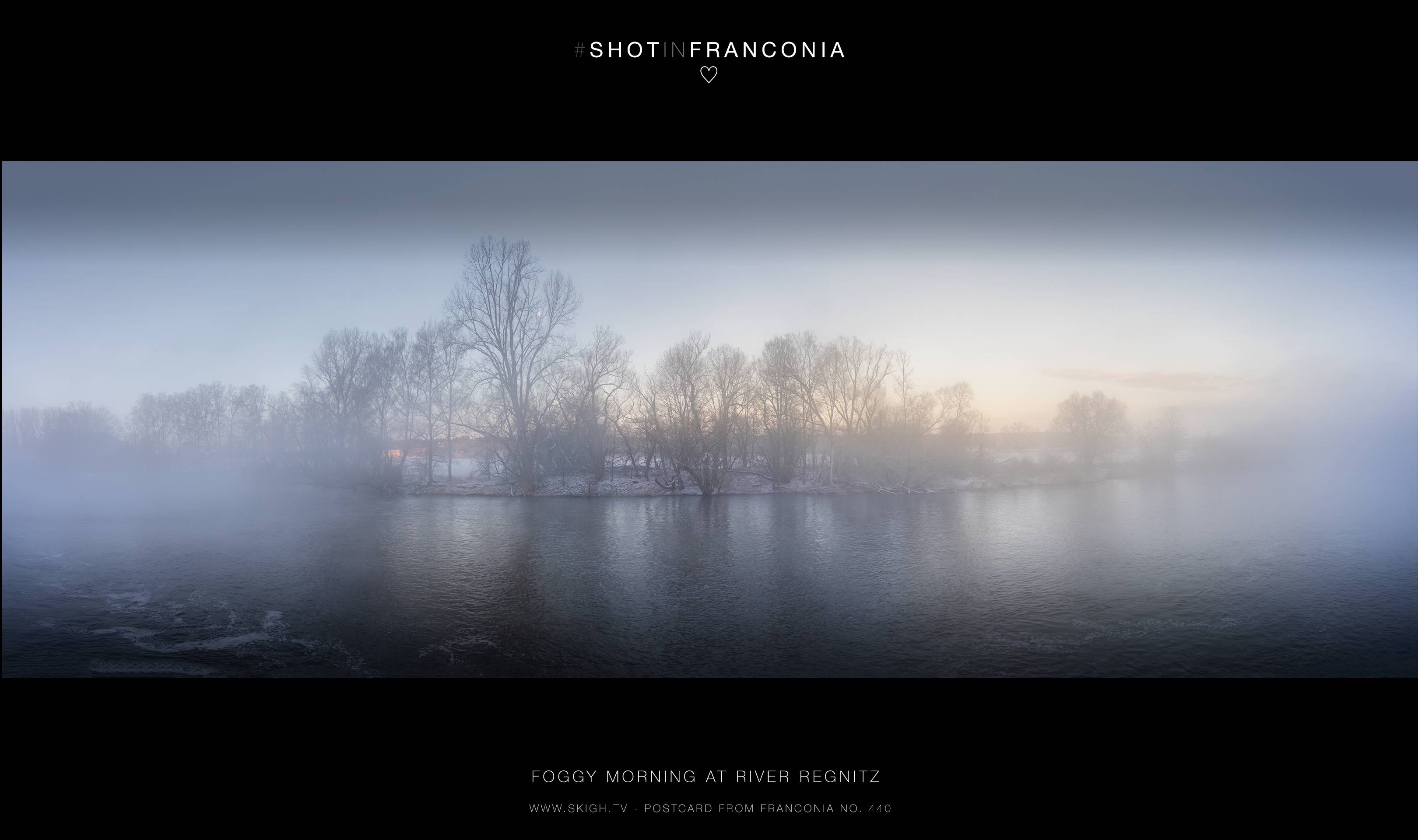 Foggy morning at River Regnitz | 1/200s * f5.6 * ISO 100 * 24mm - FE 24mm F1.4 GM - Sony α7 IV Foggy morning at River Regnitz