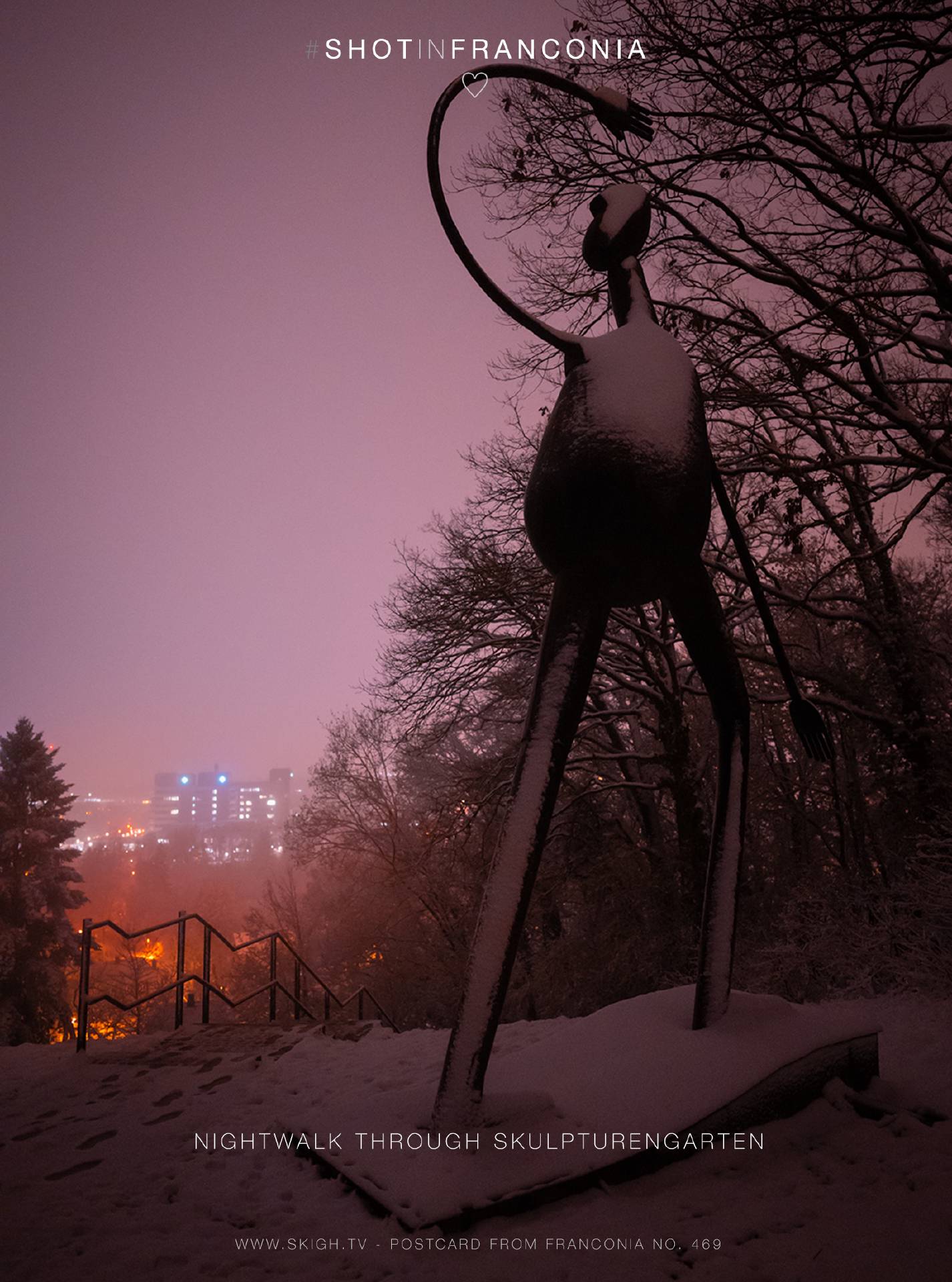 Nightwalk through Skulpturengarten | 1/30s * f1.4 * ISO 12800 * 24mm - FE 24mm F1.4 GM - Sony α7 IV Nightwalk through Skulpturengarten