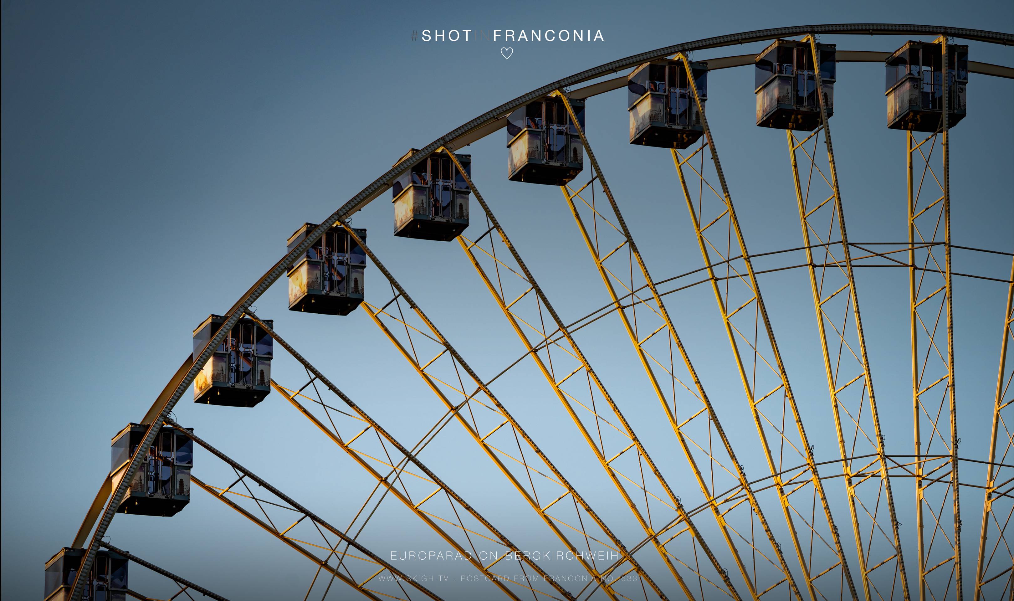 Europarad on Bergkirchweih | 1/160s * f6.3 * ISO 100 * 256mm - 100-400mm F5-6.3 DG DN OS | Contemporary 020 - Sony α7R III Europarad on Bergkirchweih