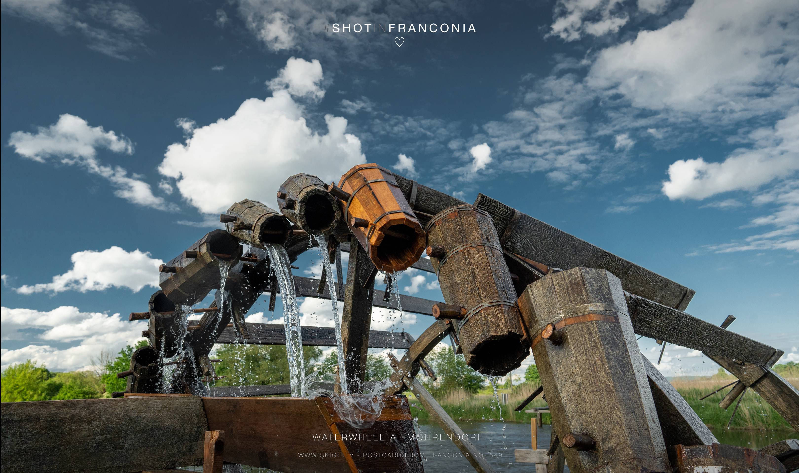 Waterwheel at Möhrendorf | 1/1000s * f6.3 * ISO 1000 * 24mm - FE 24mm F1.4 GM - Sony α7 IV Waterwheel at Möhrendorf