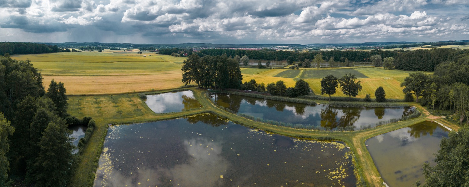 Neuweiher Langensendelbach | 1/3000s * f1.7 * ISO 110 * 7mm - 6.7 mm f/1.7 - DJI Mini 3 pro Neuweiher Langensendelbach