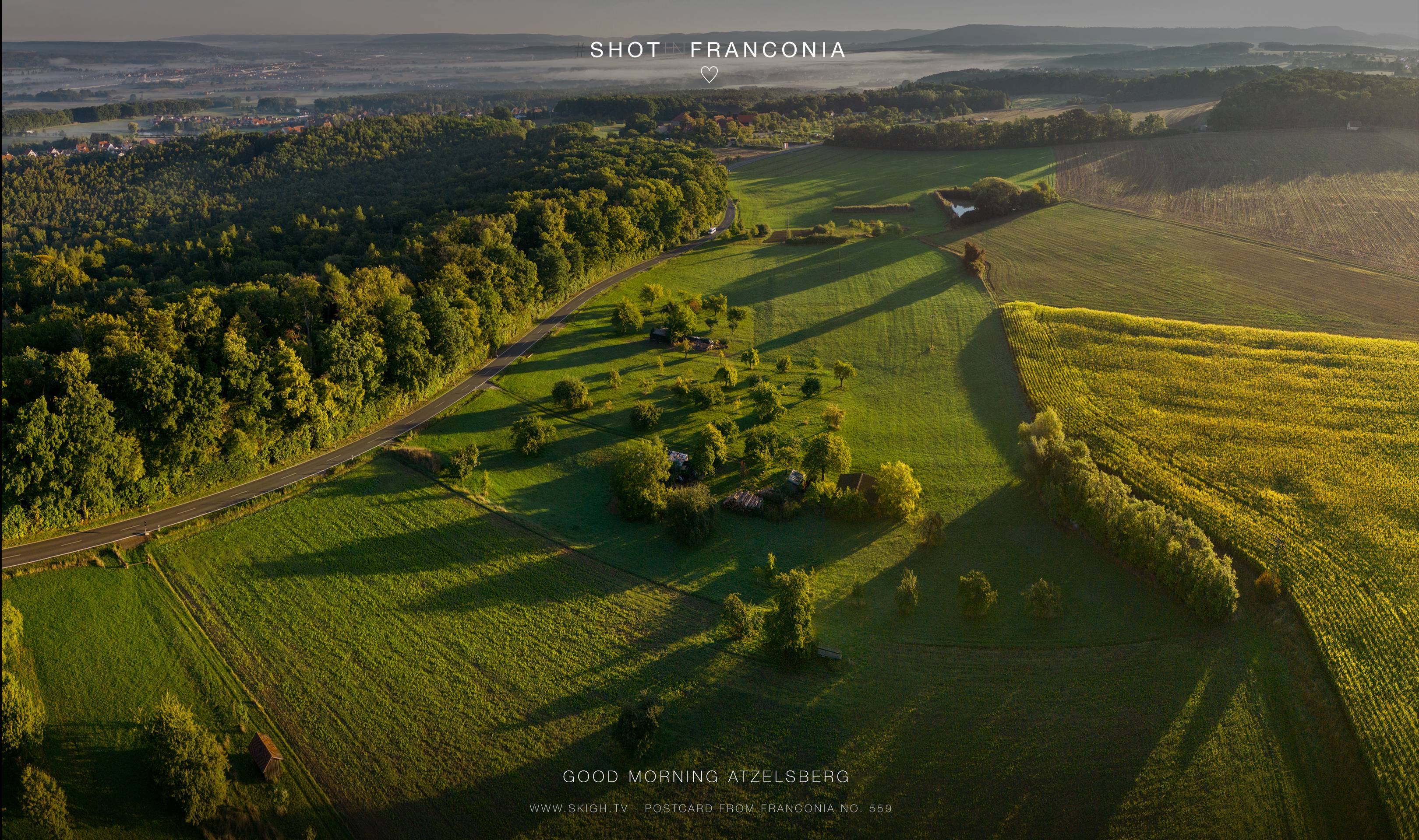 Good morning Atzelsberg | 1/15s * f1.7 * ISO 120 * 7mm - 6.7 mm f/1.7 - DJI Mini 3 pro Good morning Atzelsberg