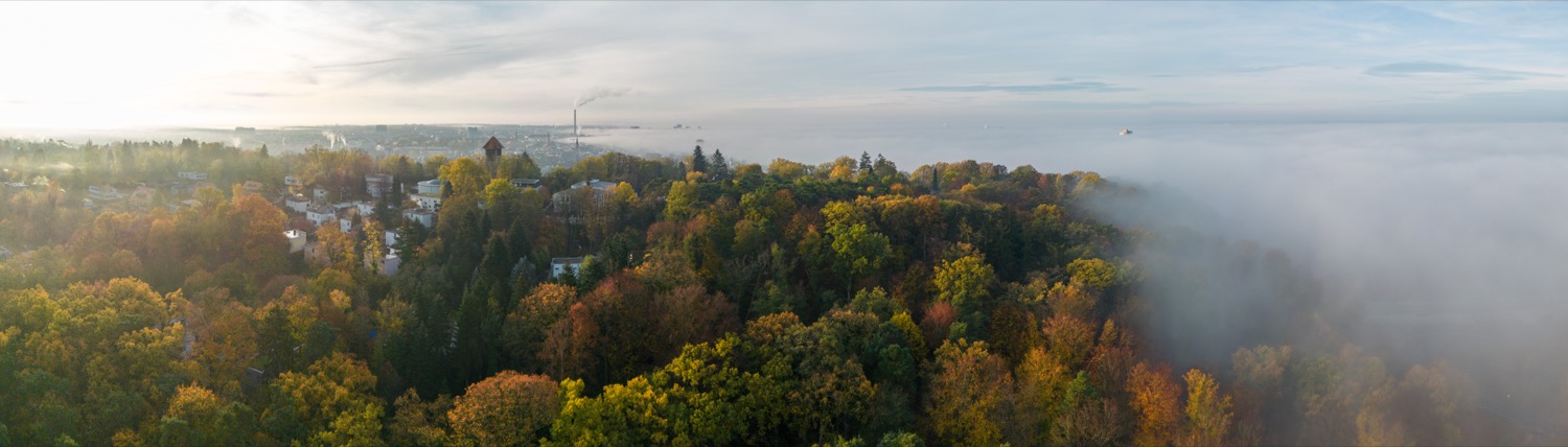 Langer Johann in the fog | 1/800s * f1.7 * ISO 110 * 7mm - 6.7 mm f/1.7 - DJI Mini 3 pro Langer Johann in the fog