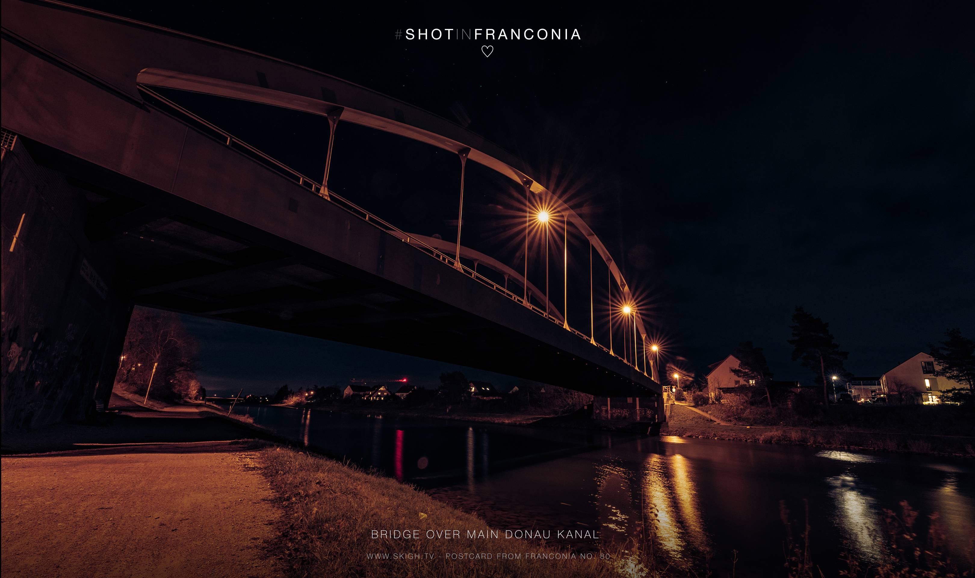Bridge over Main Donau Kanal | 6s * f10 * ISO 800 * 14mm - 14-24mm F2.8 DG DN | Art 019 - Sony α7 III Bridge over Main Donau Kanal