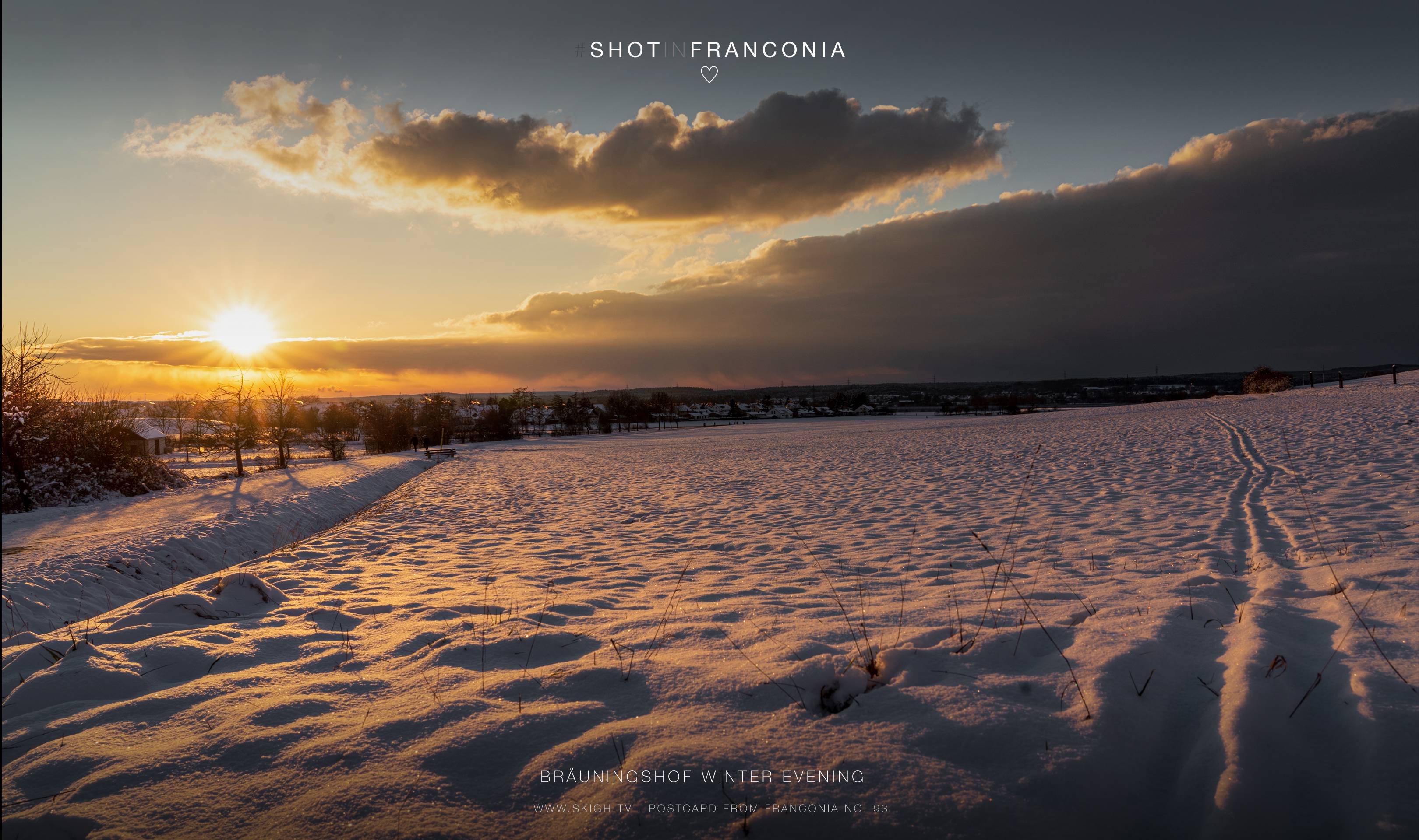 Bräuningshof winter evening | 1/100s * f11 * ISO 100 * 24mm - FE 24-105mm F4 G OSS - Sony α7R III Bräuningshof winter evening
